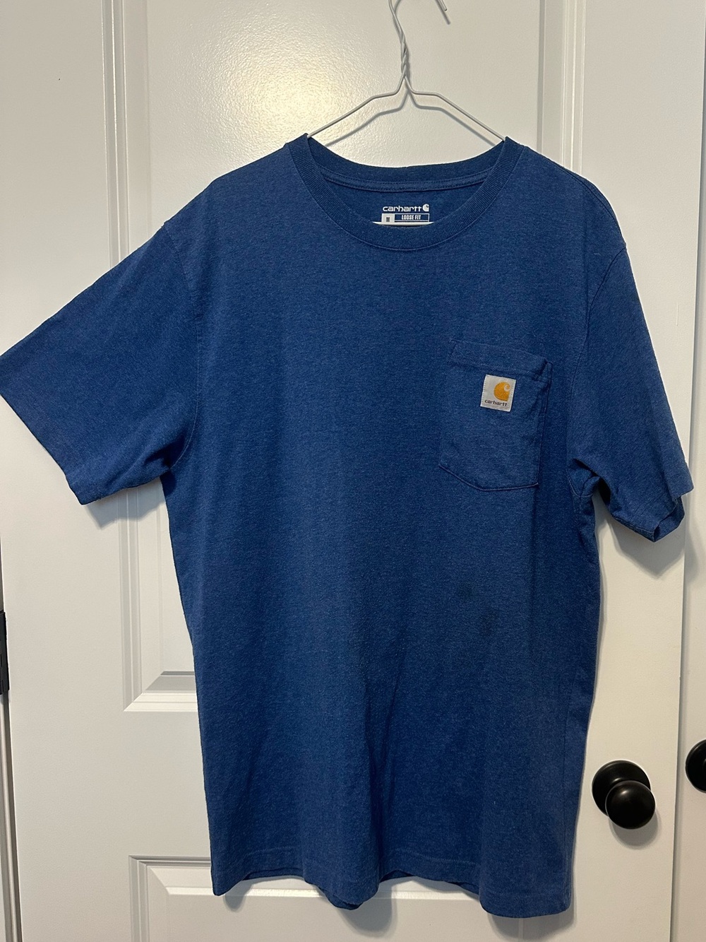 Carhartt Short Sleeve Pocket Tee in Blue men’s size M